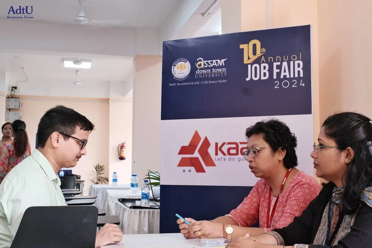 Assam down town University Hosts Successful 10th Annual Job Fair  